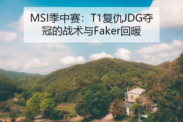 MSI季中赛：T1复仇JDG夺冠的战术与Faker回暖